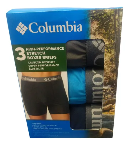 Pack De 3 Boxers Columbia Talla Xl Cod. 4448