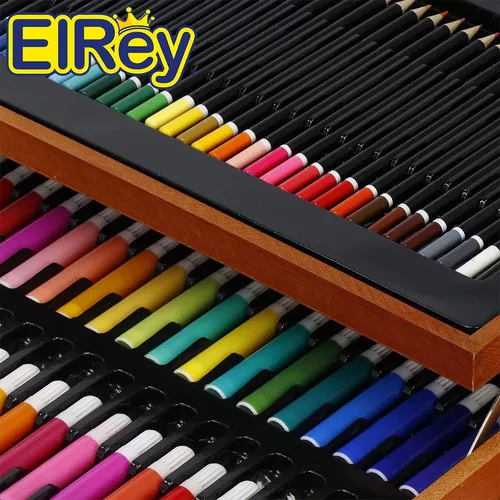 Set Arte Madera 174p Dibujo Valija Escolar Marcador - El Rey