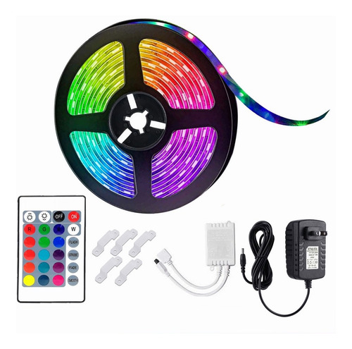 Led Strip Rgb Kit 5 Metros Waterproof With Remote Control