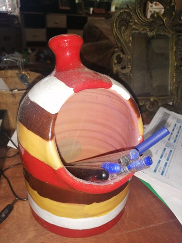 Imagen 1 de 1 de Portalápices De Ceramica