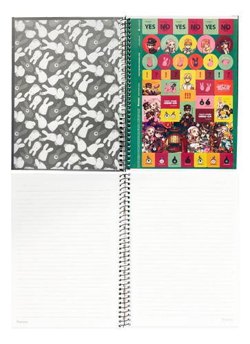 Caderno 1 Matéria 80fls Hanako Kun Toilet Bound Foroni