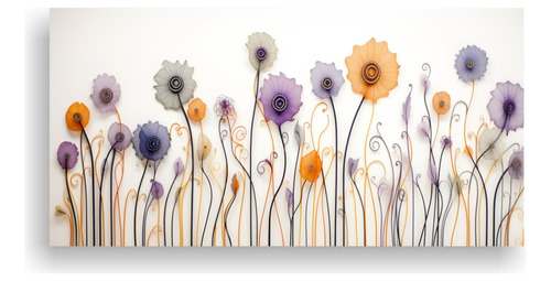 Lienzo Estilo Galeria Bouquet Arreglos Florales 40x20cm