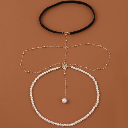 2 Uds Mujer Pierna Cadena Bohemio Moda Arnés Borla Cuerpo