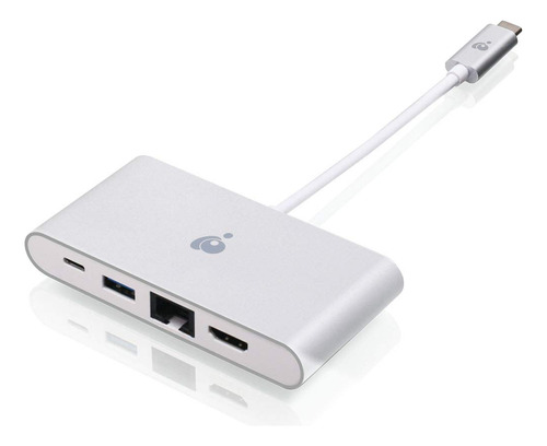 Iogear Usb-c 4-in-1 4k Adaptador Multipuerto, Guh3c3pd