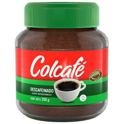 Colcafe Descafeinado Instantaneo 200g