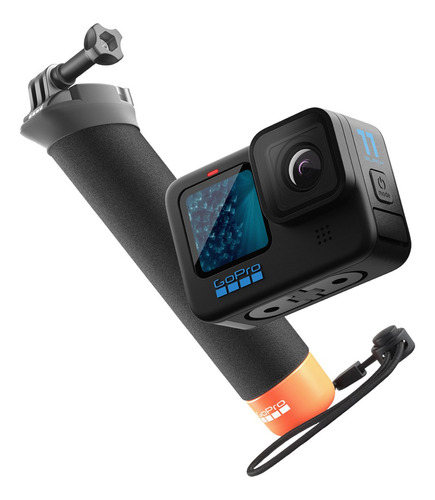 Cámara Gopro Hero 11 Black Lcd Táctil + Empuñadura Flotante 