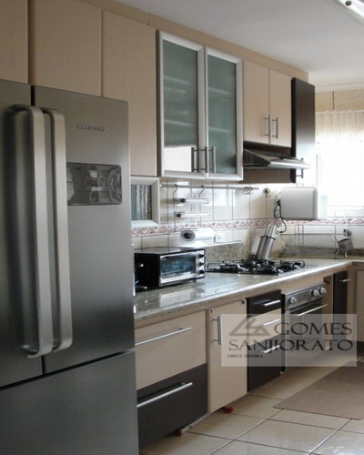 Apartamento A Venda No Bairro Jardim Guapituba Em Mauá - Sp. 2 Banheiros, 2 Dormitórios, 2 Vagas Na Garagem, 1 Cozinha, Área De Serviço, Copa, Sala De Estar, Sala De Tv, Sala - 3454 - 34724144