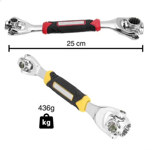 Chave Tigre Multifuncional 48 Em 1 - 360º Universal Soquete