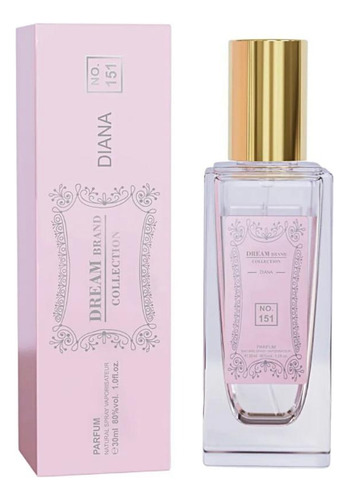 Perfume en bolsa Delina N 151 de la colección Dream Brand, 30 ml