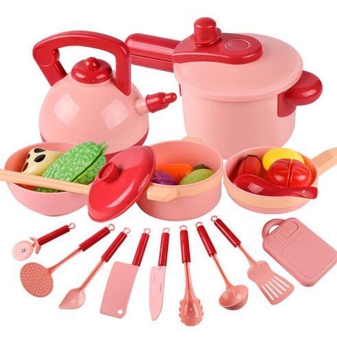 Set De Juguetes De Cocina Para Niños, Ollas Y Sartenes Educa