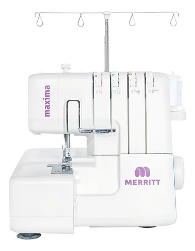 comprar Máquina De Coser Overlock Merritt Me Maxima Color Blanco