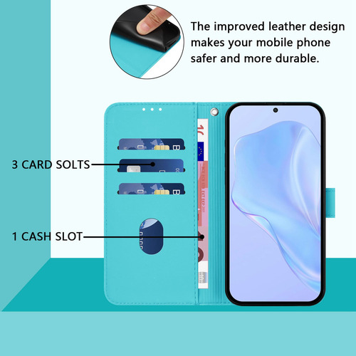 Funda De Piel Tipo Cartera Con Ranura For Teléfono Vivo Y53s