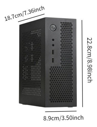 A09 Htpc Computer Case Suministros Profesional Vertical Y