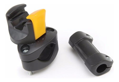 Imagen 3 de 4 de Candado Tipo U Onguard 8012 Para Bicicleta Con Soporte Color Negro