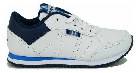 Zapatilla Topper Theo Cs Blanco/azul Niño Deporfan