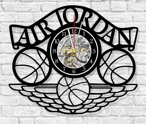 Reloj Corte Laser 0514 Basquetball Air Jordan