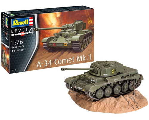 A-34 Comet Mk.1 - 1/76 - Revell 03317