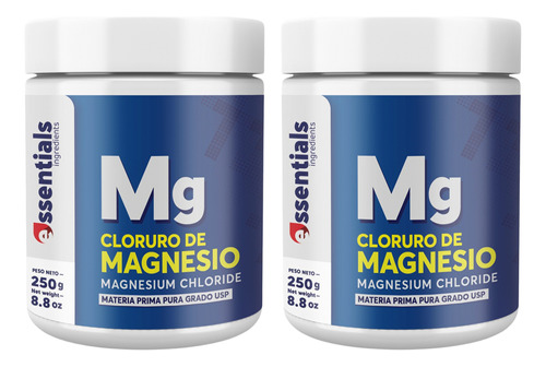 2 Cloruro Magnesio 500 Gr Puro - g a $100