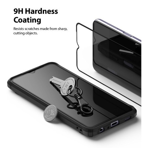 Imagen 6 de 7 de Vidrio Templado Para Samsung A32 4g Full Cover Ringke