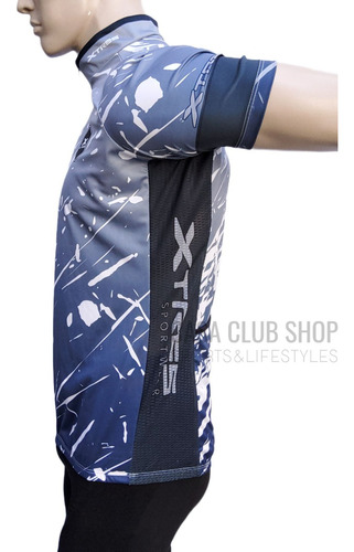 Imagen 6 de 6 de Remera Ciclismo Jersey Ciclista Estilo Clásico Bolsillos