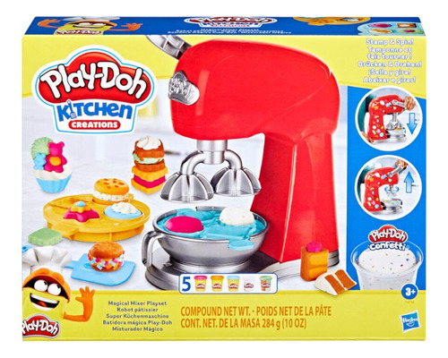 Play-doh Kitchen Creations Batidora Mágica Hasbro 