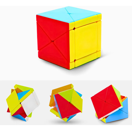 Kit Com 6 Cubos Diferentes Mágico Serie Premium - Brinquedo