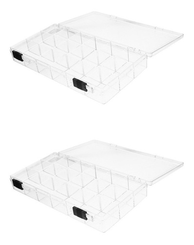 Organizador De Cajas, Contenedor Divisor De 2 Piezas, 18 Uni