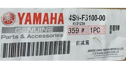 Horquilla Completa Yamaha New Crypton 110 Sin Disco Original