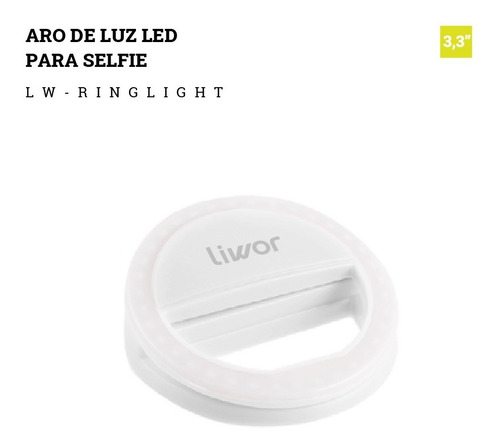 Rinlight - Aro De Luz Led / Flash Para Celulares 