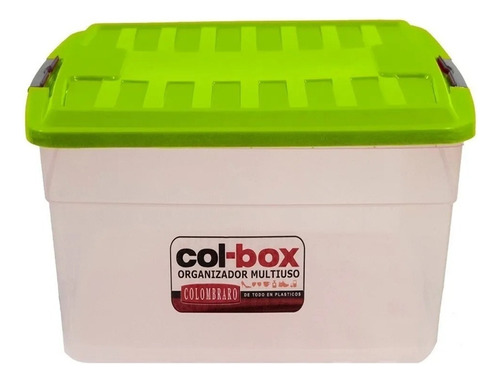 Caja Plastica Apilable Organizador 15 Lts - Colombraro 