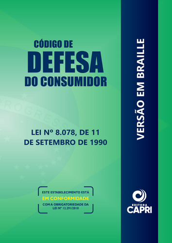 Código De Defesa Do Consumidor Braille E Visual