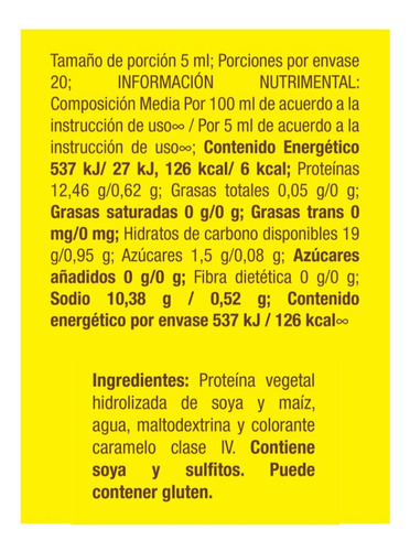 Jugo Sazonador Salsa Maggi Con 6 Piezas De 100ml C/u