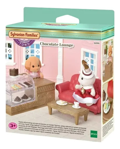 Sylvanian Families Salón De Chocolate Juguete Infantil Febo