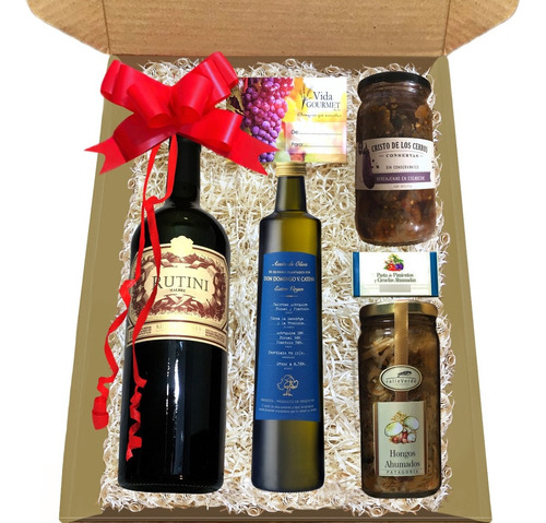 Regalos Empresariales Vinos Rutini Copas Estuche Vino Kit