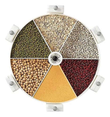 Dispensador De Granos Y Cereales Giratorio