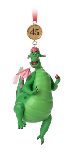 Lv Ornamento Adorno Disney Store Amigo Dragon Pete Navidad 