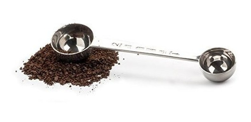 Rsvp Stainless Steel Double Espresso Coffee Scoop Measure