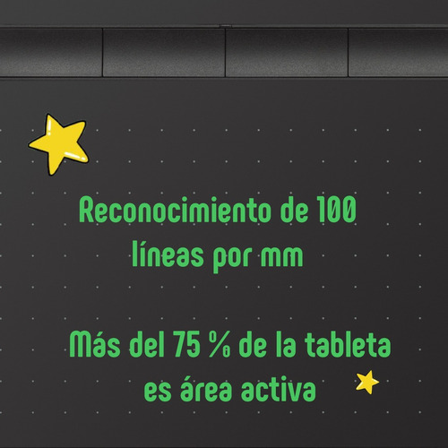 Tableta gráfica Wacom Intuos S CTL-4100WL con Bluetooth pistachio green