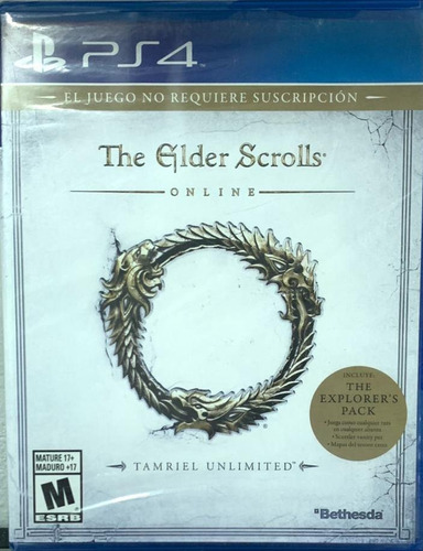 The Elder Scrolls Online Juego Ps4