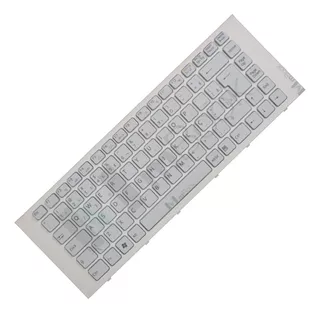 Teclado P/ Sony Vaio Vpc-eg Branco 9z.n7asw.101 148970211