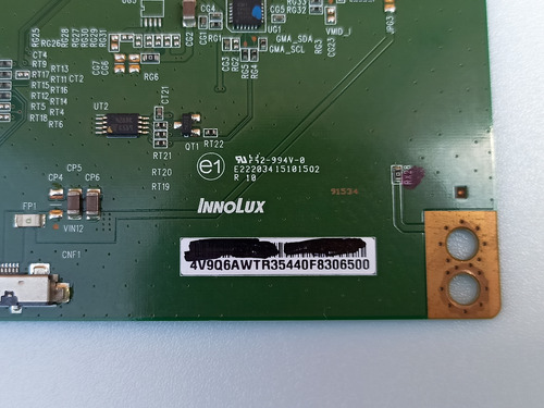 T-con LG 50lf6100 - E222034 - ( F25d) (Usado)