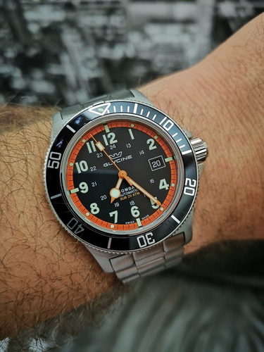 Glycine Combat Sub Automático Gl224 Oportunidade Leia Tudo