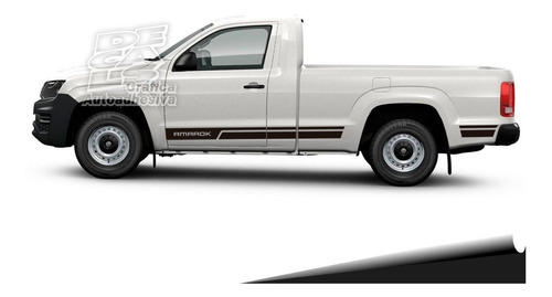 Calco Amarok Cabina Simple Lateral Zocalo