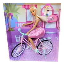 Comprar Muñeca Bicicleta Bonnie Pink Articulada Toy Cod B111 Bigshop