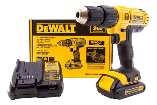 Parafusadeira Furadeira Dcd776-c2 1/2 13mm 20v Dewalt