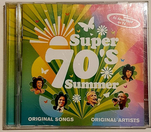 Cd Compilado Super 70's Summer(2004) (2xcd)