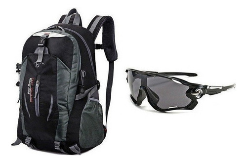 Gafas Ciclismo Protección Uv Mochila Hidratación 2l