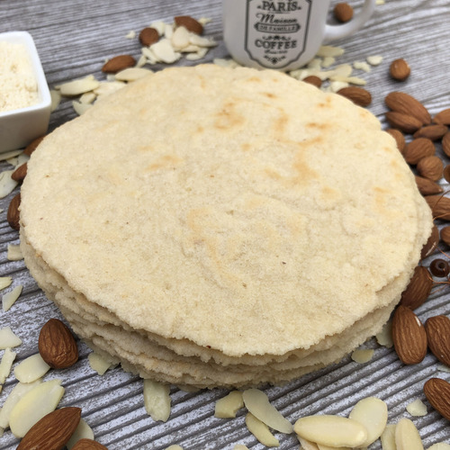 Tortillas Keto De Almendra