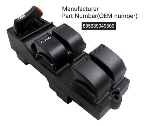 Window Switch Para Honda Civic Cx Ex Hx Lx Si 4 Door