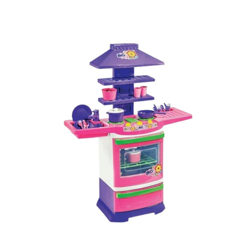 Imagem 8 de 10 de Fogãozinho Panelinha Cozinha Infantil Master Fogao Big Chef